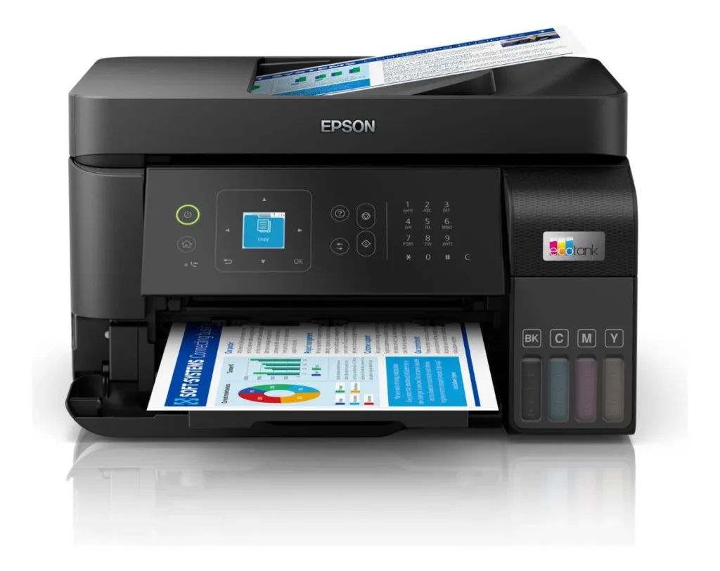Impresora Multifuncional EPSON Ecotank L5590 WiFi Hg-Of - Negro