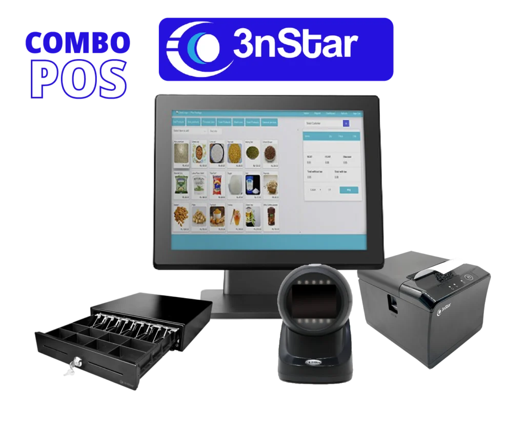 Combo POS 3NSTAR – Solución Completa de Punto de Venta