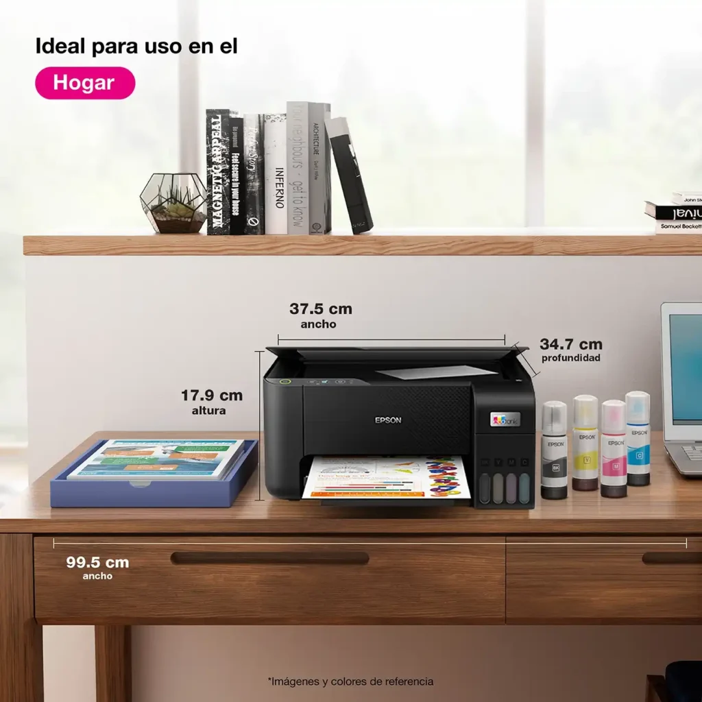 EPSON EcoTank L3210 Impresora Multifuncional 3 en 1 Inyección de Tinta USB